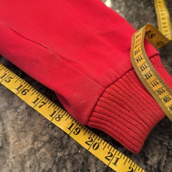 Pelle Pelle sold a club Red Jacket with Embroidered Design EUC 4XL - Picture 13 of 15